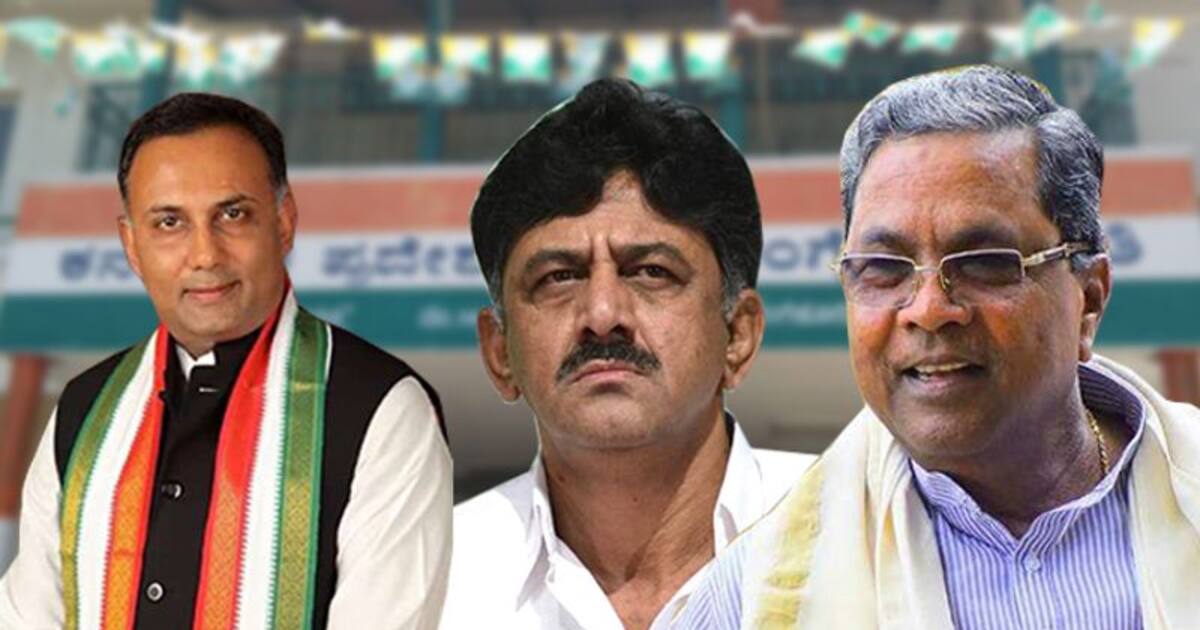 Knives out in Karnataka Congress as Siddaramaiah, Shivakumar fight over
