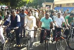National Sports Day 2019: Andhra Pradesh government holds cycle rally in Vijayawada