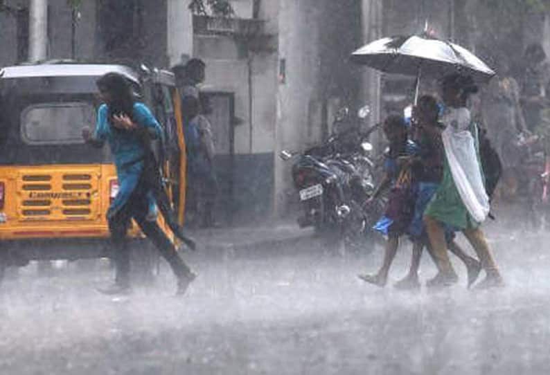 heavy rain for 3 districts in tn