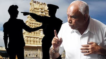 Karnataka: CM Yediyurappas nephew threatens police officer on duty