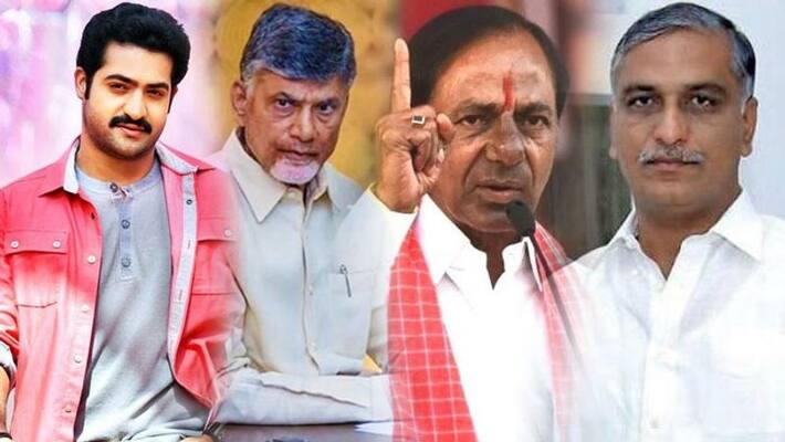 Etela rajender context, Comparison between Jr NTR and Harish Rao