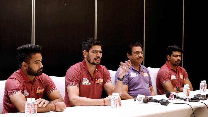 PKL 2019 Bengaluru Bulls face Gujarat Fortunegiants in their opening home leg encounter PKL 2019 Bengaluru Bulls face Gujarat Fortunegiants in their opening home leg encounter