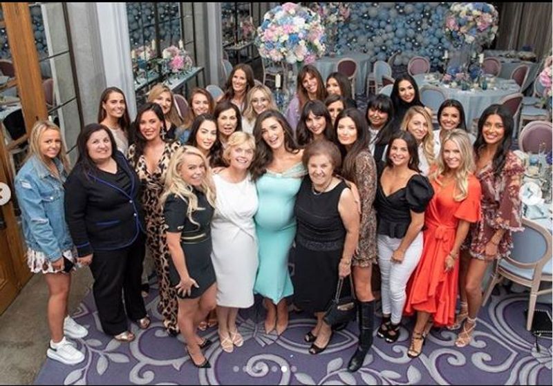 The Villain actress Amy Jackson baby shower photo gallery