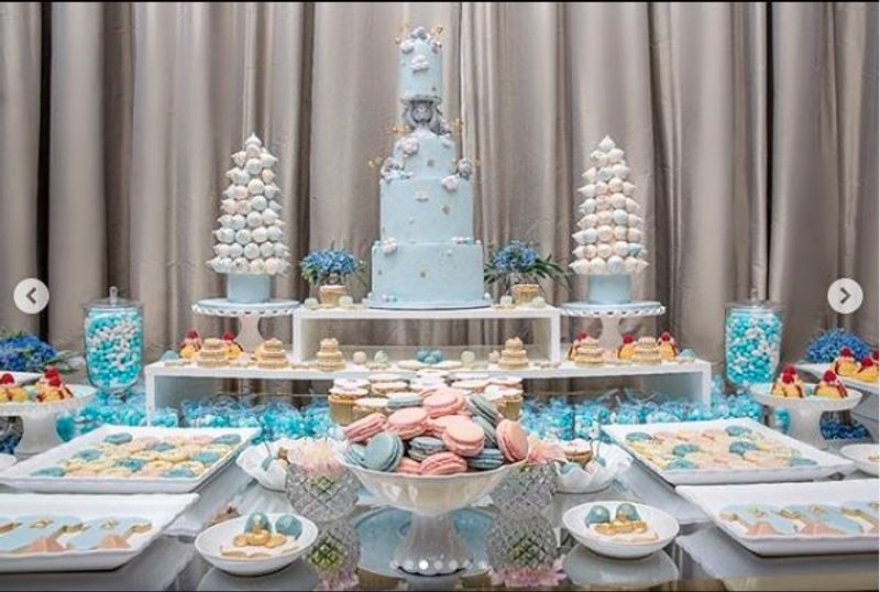 The Villain actress Amy Jackson baby shower photo gallery