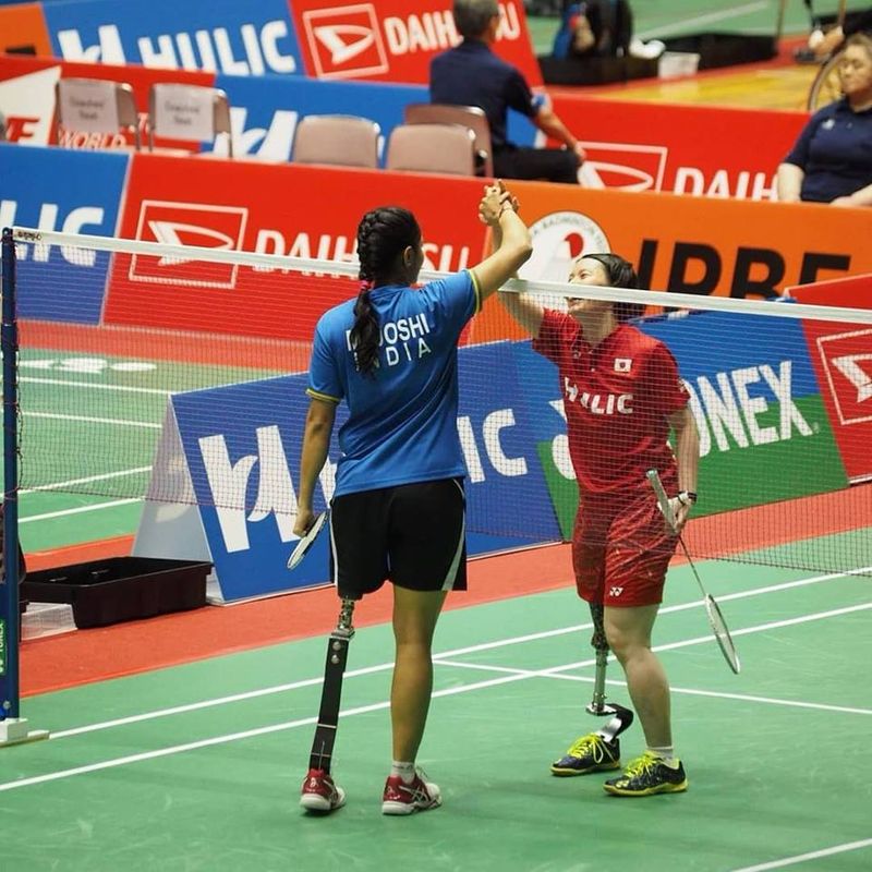 Para badminton champion manasi jsohi inspire and motivation of India