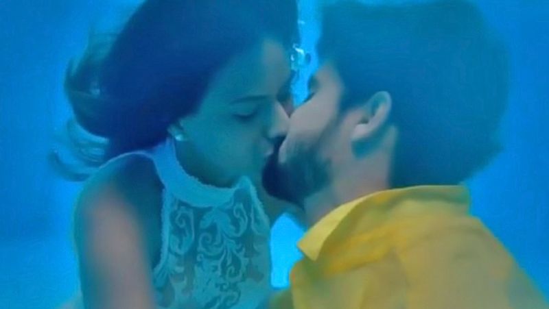 Jamai Raja Actress Nia Sharma and Ravi Dubey Kissing Scene Viral
