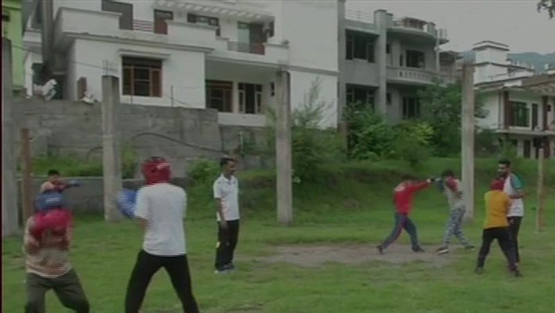 Youth and children participate in sports Poonch Jammu Kashmir