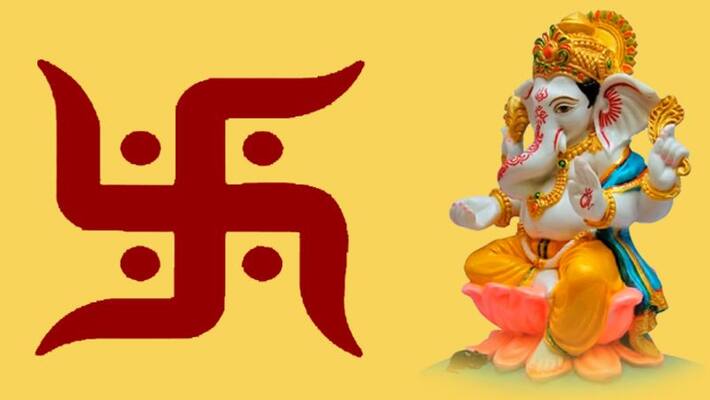 Ganesh Chaturthi Swastik is a symbol of Lord Ganesh and few thing should be considered while making it Ganesh Chaturthi Swastik is a symbol of Lord Ganesh and few thing should be considered while making it