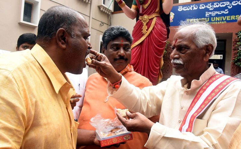 bjp activist wishes to bandaru dattatreya