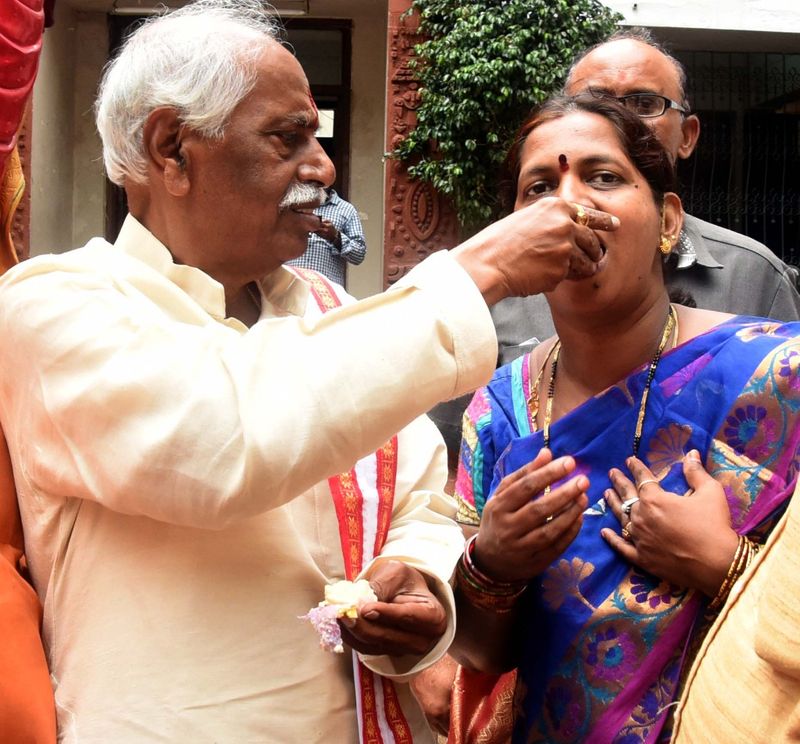 bjp activist wishes to bandaru dattatreya