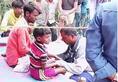Patients are claimed to be cured with the touch of a child like jesus christ in uttar pradesh kaushambi