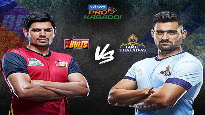 pro kabaddi 2019: bangalore bulls beat tamil thalaivas pro kabaddi 2019: bangalore bulls beat tamil thalaivas