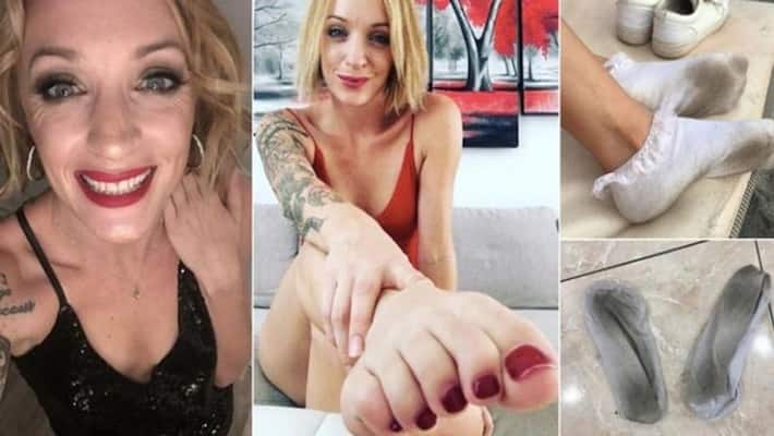 This model earns crores of rupees with stinky socks This model earns crores of rupees with stinky socks