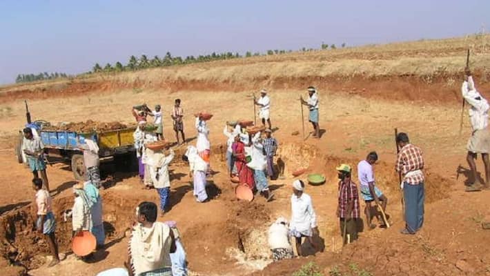 NREGA Completed 17 Years at Kushtagi in Koppal grg NREGA Completed 17 Years at Kushtagi in Koppal grg