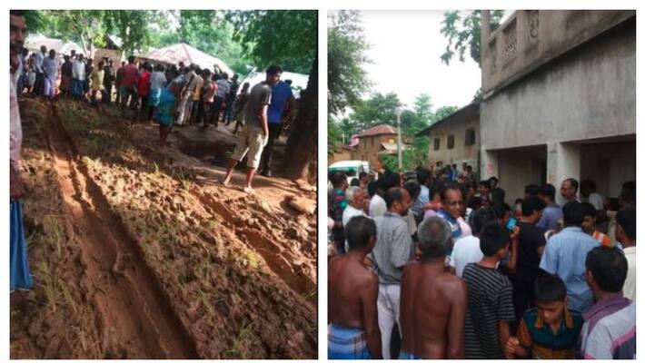 TMC MLA faces agitation in Jhargram during Didike Bolo campaign TMC MLA faces agitation in Jhargram during Didike Bolo campaign