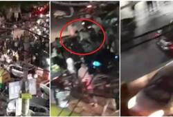 Caught on camera: Man rams into crowd twice in Delhi, driver absconding