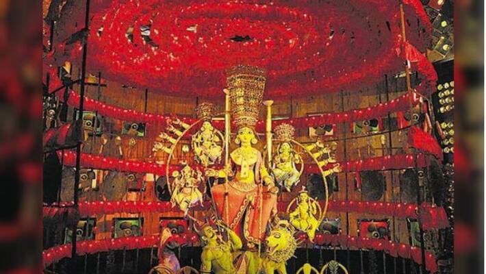 Durga Puja theme of Telengabagan Sarbojonin Durga Puja theme of Telengabagan Sarbojonin