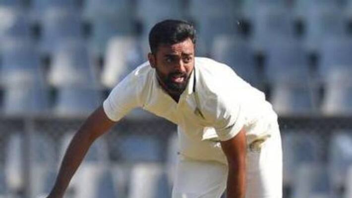 jaydev unadkat scripts historic record in ranji trophy by taking hat trick wickets in very first over in the match against delhi jaydev unadkat scripts historic record in ranji trophy by taking hat trick wickets in very first over in the match against delhi