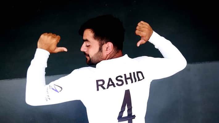 afghanistan captain rashid khan record in test cricket