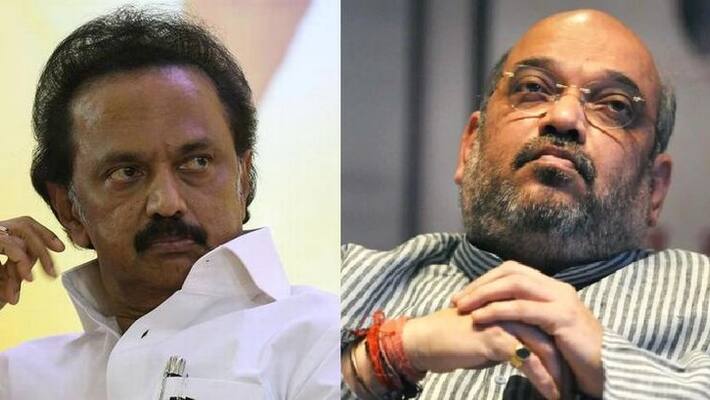 The whole country is one language says home minister amit shah: Stalin gave counter to Shah The whole country is one language says home minister amit shah: Stalin gave counter to Shah