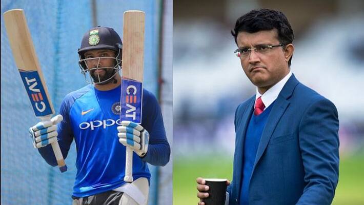sourav ganguly again asks for rohit sharma as test openner sourav ganguly again asks for rohit sharma as test openner