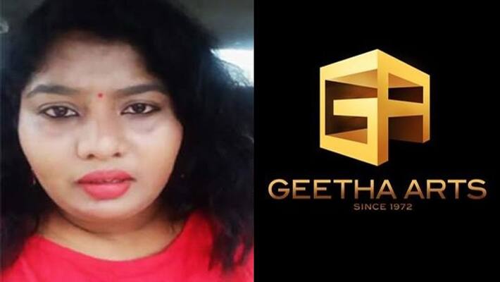 Geetha Arts responds on junior Artist Sunitha allegations