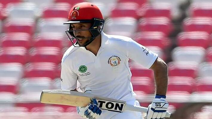rahmat shah scored first test century for afghanistan cricket team rahmat shah scored first test century for afghanistan cricket team