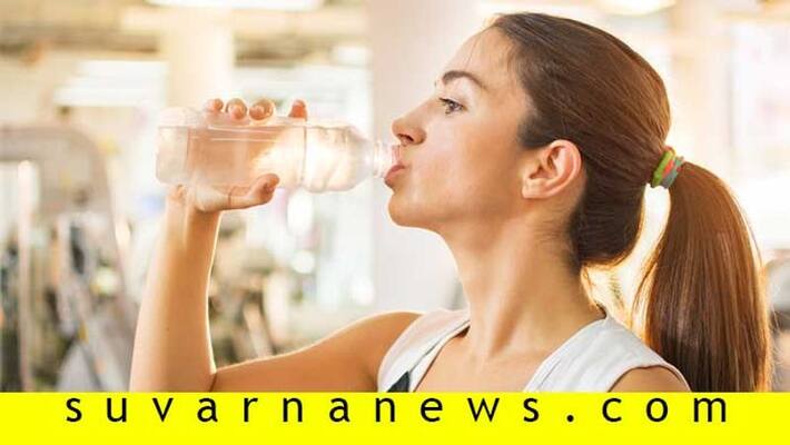Why you should never drink water standing up Why you should never drink water standing up
