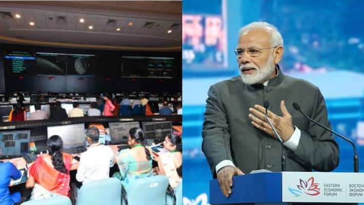 Prime Minister Narendra Modi praised ISRO scientists Prime Minister Narendra Modi praised ISRO scientists
