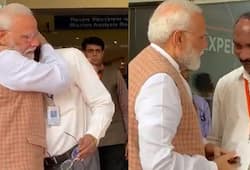 PM Narendra Modi hugged and consoled ISRO Chief K Sivan after broke down