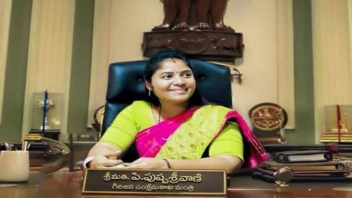 AP Deputy CM Pamula Pushpasreevani's Father- In- Law Makes Allegations Against her, Husband Parikshit Raju Slams His Father's Allegations AP Deputy CM Pamula Pushpasreevani's Father- In- Law Makes Allegations Against her, Husband Parikshit Raju Slams His Father's Allegations