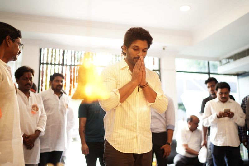 Ganesh Immersion Celebrations At Geetha Arts Office Today