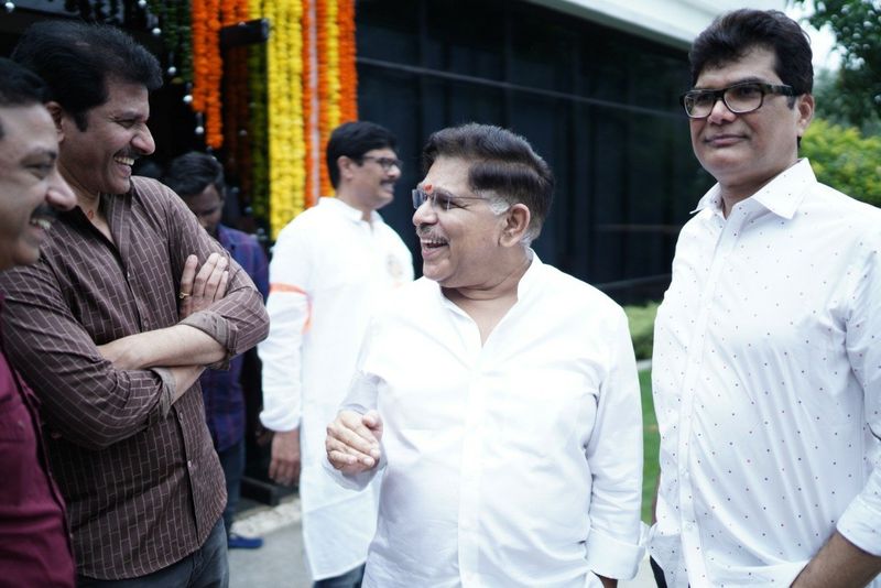 Ganesh Immersion Celebrations At Geetha Arts Office Today