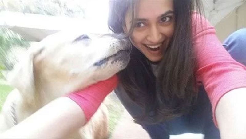Tollywood Heroines With Their Cute dogs