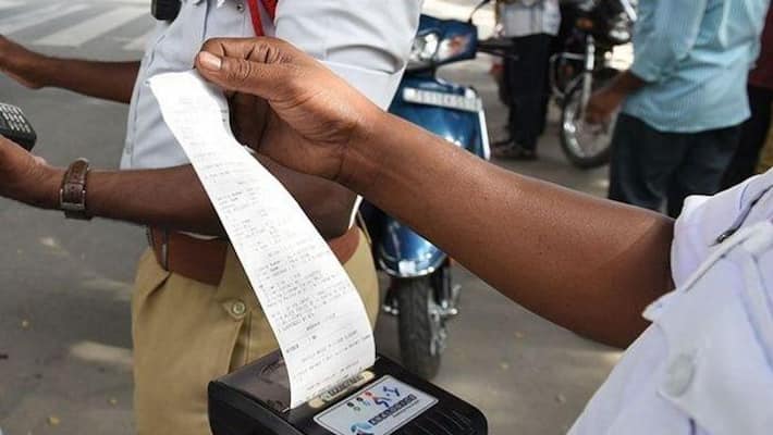 truck driver fined Rs 86,500 in Odisha truck driver fined Rs 86,500 in Odisha