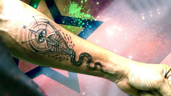 bigg boss 3: host nagarjuna's new tatoo bigg boss 3: host nagarjuna's new tatoo