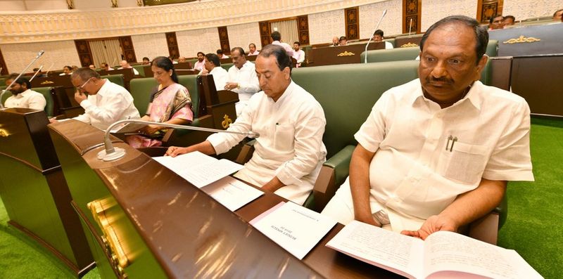 telangana budget 2019-20:cm kcr presents budget in telangana assembly