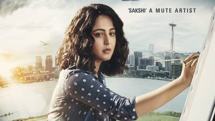 anushka shetty nishabdam first poster anushka shetty nishabdam first poster