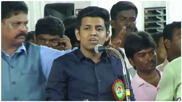 Shyam Krishnamurthy retaliates with DMK's subcaste Shyam Krishnamurthy retaliates with DMK's subcaste
