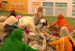 Mathura: PM Modi meets 25 women rag pickers, learns how to manage plastic waste