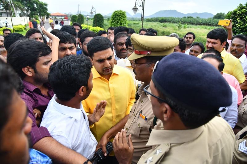 Chalo Atmakur march in Palnadu becomes flashpoint between TDP and YSRCP