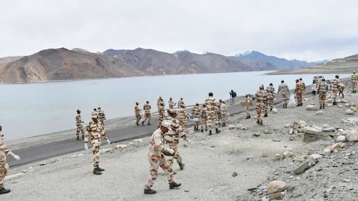 China objected to the patrolling of Indian soldiers, a blow-up between the two countries on Pengong Lake China objected to the patrolling of Indian soldiers, a blow-up between the two countries on Pengong Lake