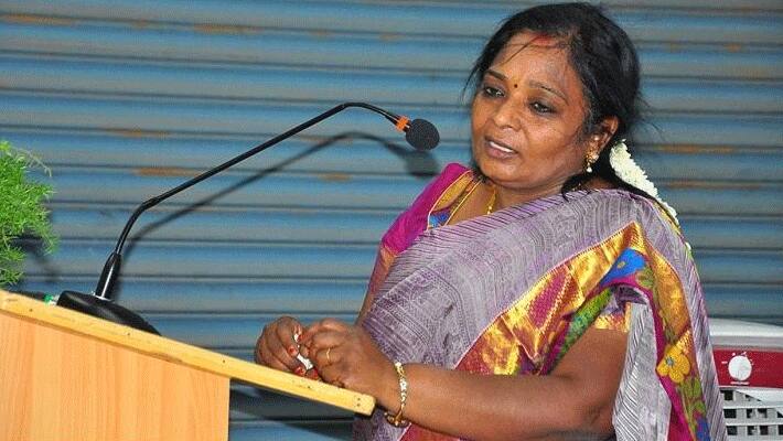 Telangana Governor Tamilisai on journalist affected by corona