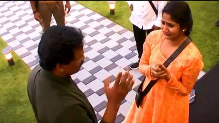 Bigg Boss Tamil 3: Losliya father scolds her on TV Bigg Boss Tamil 3: Losliya father scolds her on TV