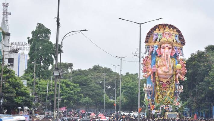 Khairatabad Ganesh idol to be a 27-feet Dhanwantari model Khairatabad Ganesh idol to be a 27-feet Dhanwantari model