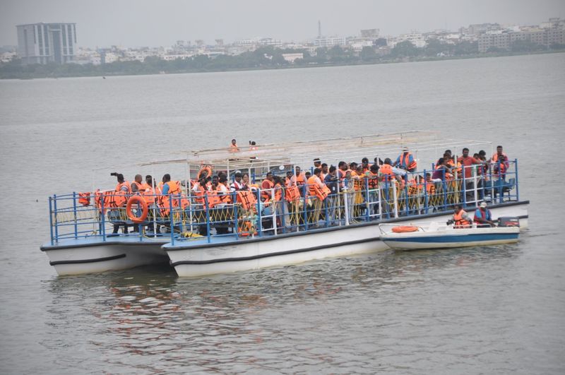 lord vinayaka nimajjana shobhayathra in hyderabad