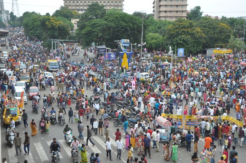 lord vinayaka nimajjana shobhayathra in hyderabad