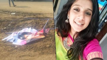 23 year old Chennai woman killed by AIADMK hoarding in Tamil Nadu netizens say AdmkKilledSubasri