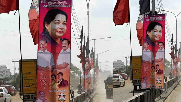 23 year old killed... aiadmk banner fell down
