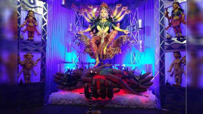 Salt Lake AE Block committee is coming up with their new concept in this puja Salt Lake AE Block committee is coming up with their new concept in this puja